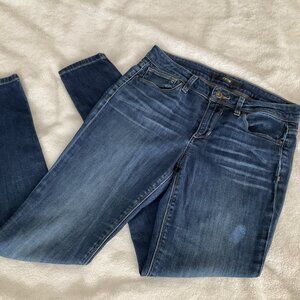 Joes Jeans Skinny Ankle Jeans Wilkins Size 27 Mid Rise Stretch Blue